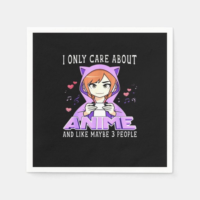Peekabo Anime Manga Napkin (Front)