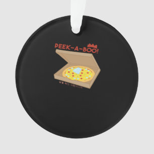 Peekabo Basic & Funny Design Ornament