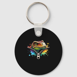 Peekabo Design For Halloween Keychain