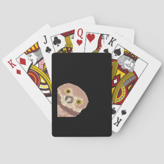 Peekabo Funny Design For Halloween Playing Cards