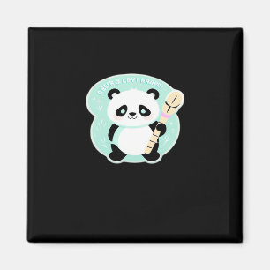 Peekabo Panda Magnet
