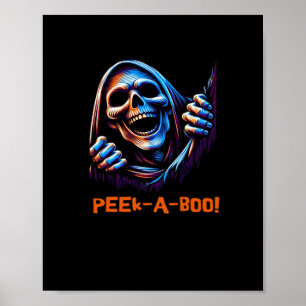 Peekabo Poltergeist Prankster Poster