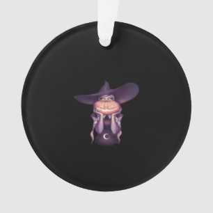 Peekabo Pumpkin Ornament