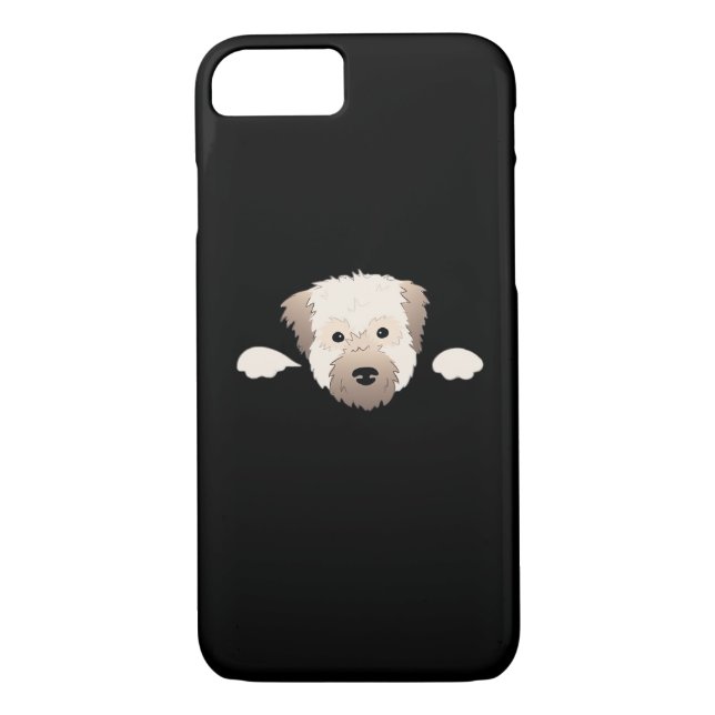 Peekabo Pup Case-Mate iPhone Case (Back)