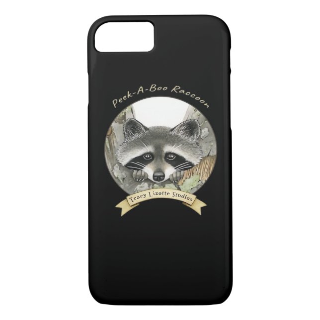 Peekabo Raccoon Case-Mate iPhone Case (Back)