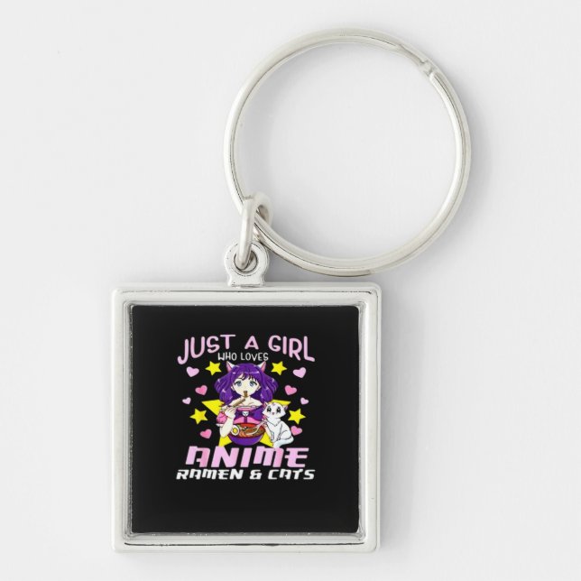 Peekaboo Anime Chibi Keychain (Front)