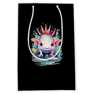 Peekaboo Axolotl Medium Gift Bag