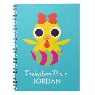 Peekaboo Barn Easter Bayla the Chick Notebook