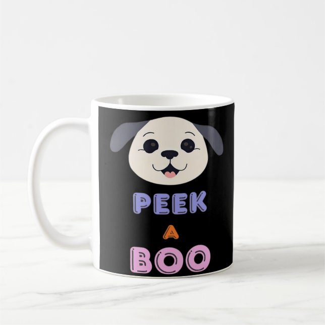 Peekaboo Basic Design Coffee Mug (Left)