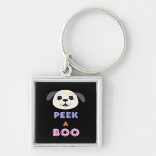 Peekaboo Basic Design Keychain