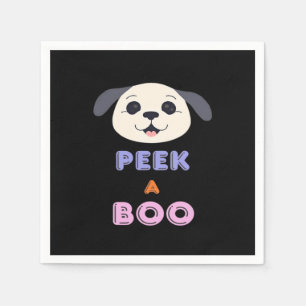 Peekaboo Basic Design Napkin