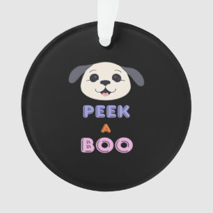 Peekaboo Basic Design Ornament