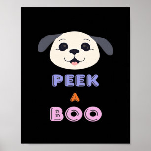 Peekaboo Basic Design Poster