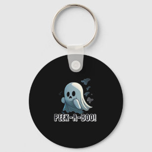 Peekaboo Basic Slogan Keychain