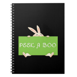 Peekaboo Bunny Notebook