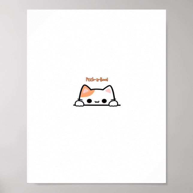 Peekaboo! -  Classic Design For Halloween Poster (Front)