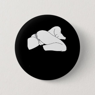 Peekaboo Classic Funny 2 Inch Round Button