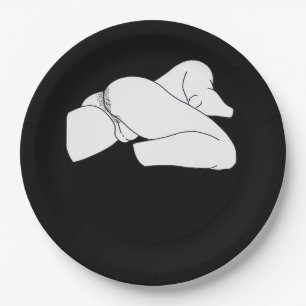 Peekaboo Classic Funny Paper Plate