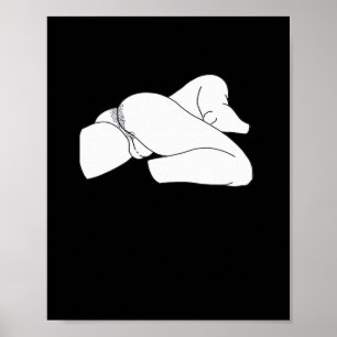 Peekaboo Classic Funny Poster