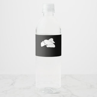 Peekaboo Classic Funny Water Bottle Label