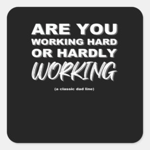 Peekaboo Claws  Square Sticker