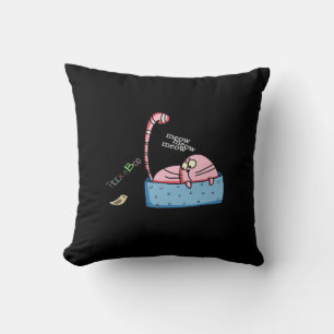 Peekaboo Claws  Throw Pillow