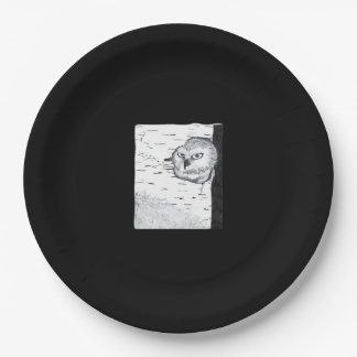 Peekaboo Cute Basic Paper Plate