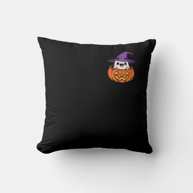 Peekaboo Essential Basic Design Throw Pillow (Front)