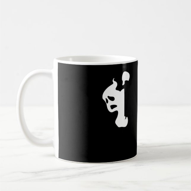 Peekaboo Essential Sloth Halloween Coffee Mug (Left)