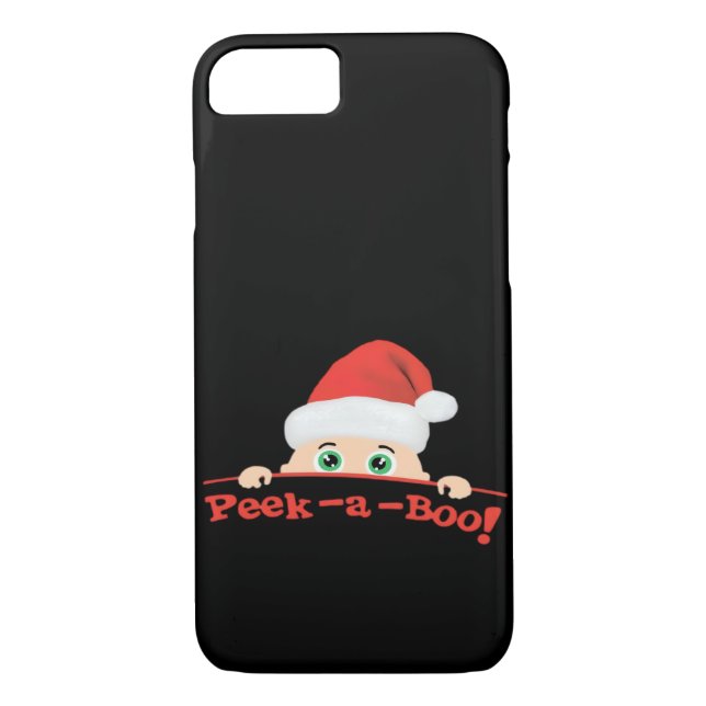 Peekaboo  Fitted Case-Mate iPhone Case (Back)