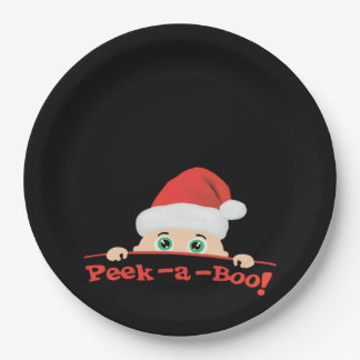 Peekaboo Fitted Paper Plate