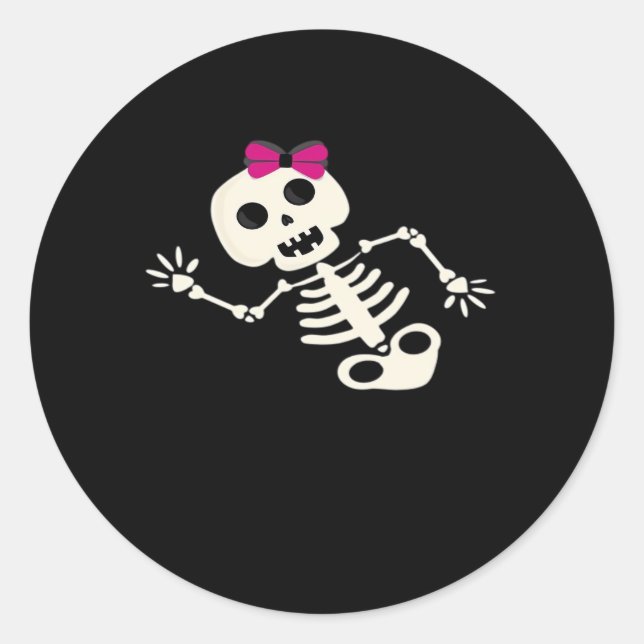 Peekaboo Funny Sloth Classic Round Sticker (Front)