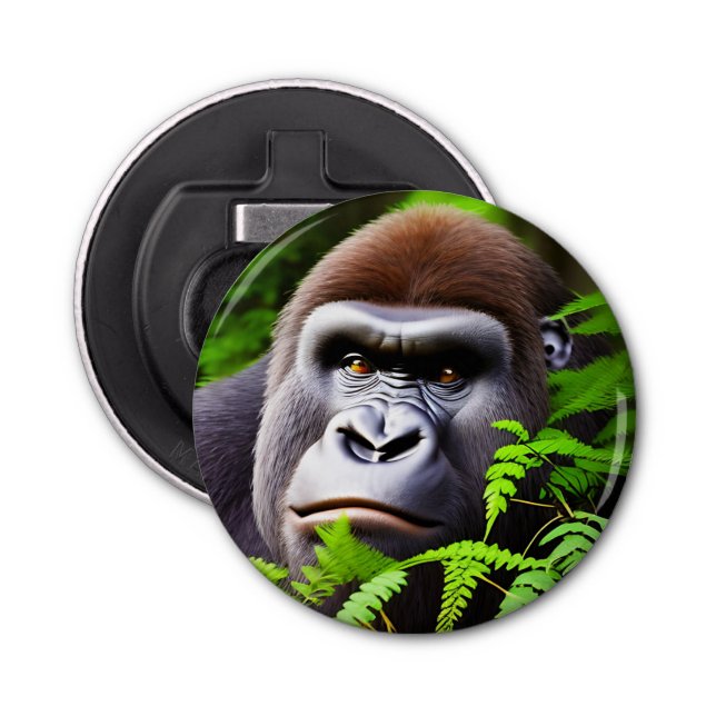 Peekaboo Gorilla, Bottle Opener (Front)
