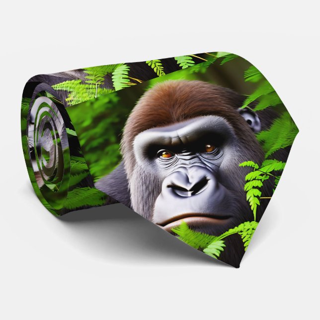 Peekaboo Gorilla, Cravate (Roulé)
