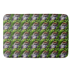 Peekaboo Gorilla, Memory Foam Bathmat