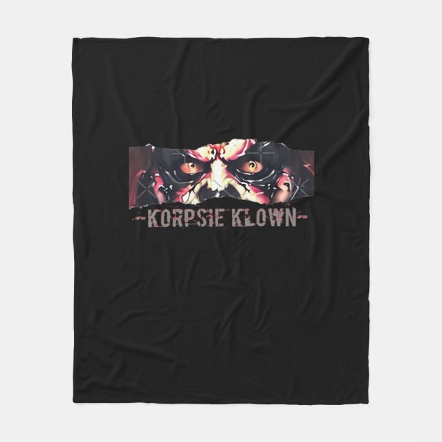 Peekaboo Graphic Autumn Vibes Fleece Blanket (Front)
