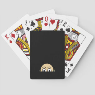 Peekaboo Graphic Basic Quote Playing Cards