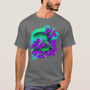 PeekABoo Green and Purple T-Shirt