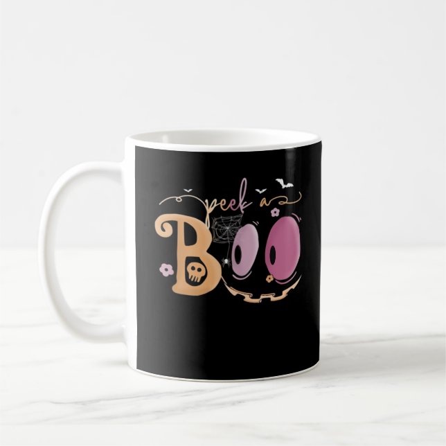 Peekaboo Halloween Essential Sloth Coffee Mug (Left)