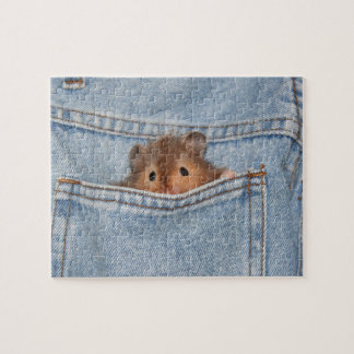 Peekaboo Hamster Jigsaw Puzzle