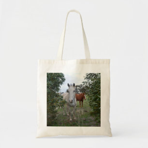 Peekaboo Horses, Tote Bag