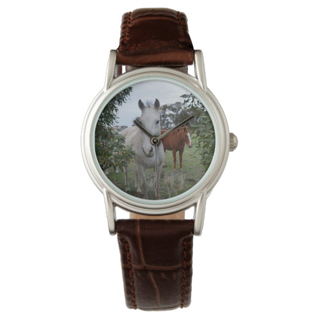 Peekaboo Horses,- Watch (Front)