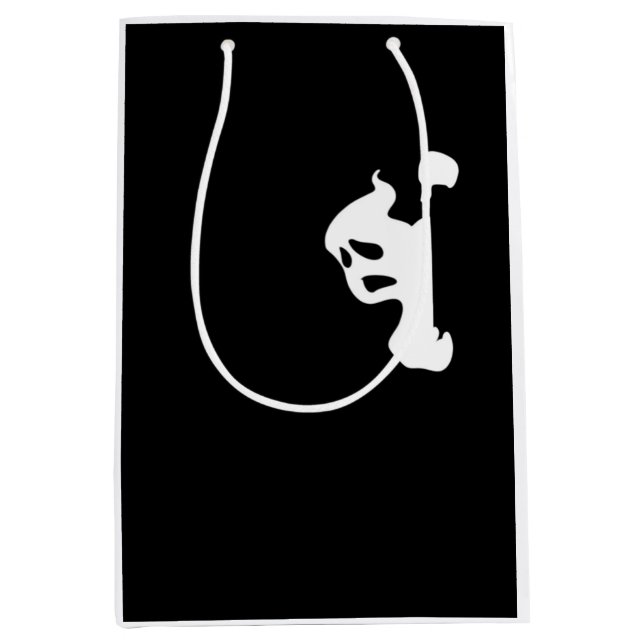 Peekaboo Lazy Sloth Medium Gift Bag (Front)