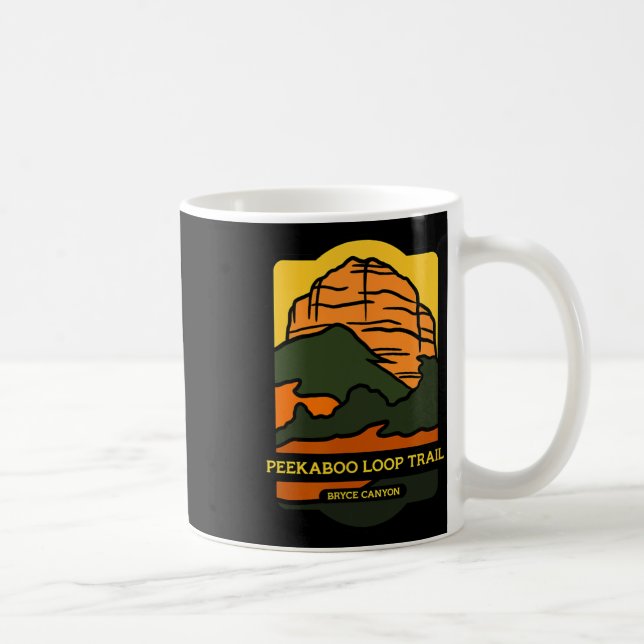 Peekaboo Loop Trail - Bryce Canyon Horseback Ridin Coffee Mug (Right)