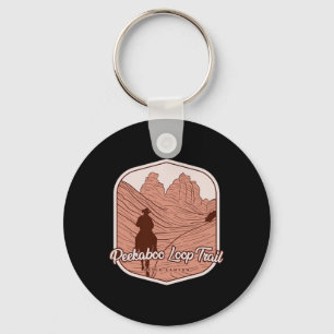Peekaboo Loop Trail - Bryce Canyon Horseback Ridin Keychain