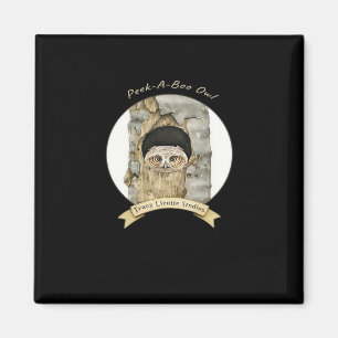 Peekaboo Meme Design For Halloween Magnet