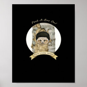 Peekaboo Meme Design For Halloween Poster