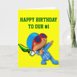 Peekaboo number 1 superstar card