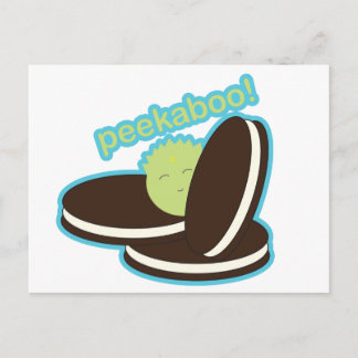 Peekaboo! Postcard