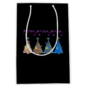 Peekaboo Reindeer Classic Medium Gift Bag